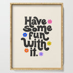 Have Some Fun With It - Cream Serving Tray Gallery Image 1