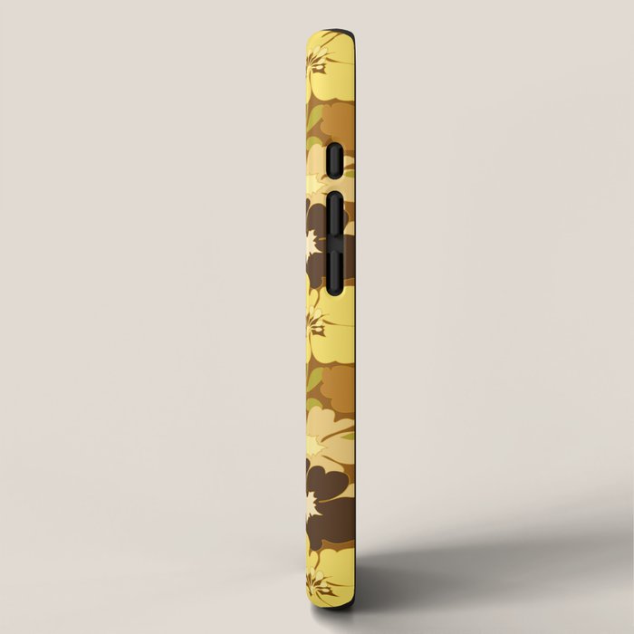 Retro Floral Pattern iPhone Case Gallery Image 2