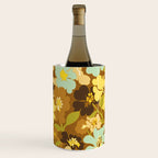 Retro Floral Pattern Wine Chiller Gallery Image 2