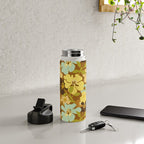 Retro Floral Pattern Water Bottle Gallery Image 4