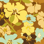 Retro Floral Pattern Coffee Mug Gallery Image 2