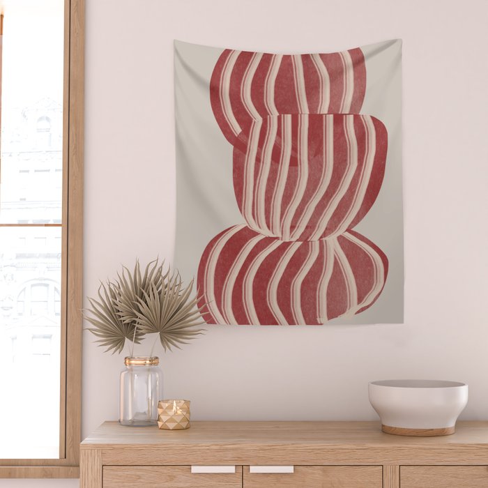 Modern Composition Wall Tapestry Gallery Image 2