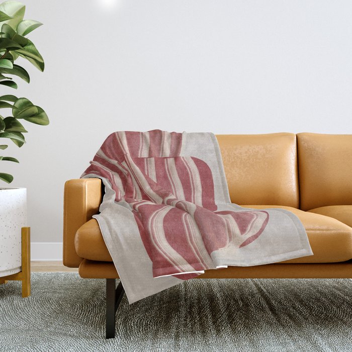 Modern Composition Throw Blanket Gallery Image 1