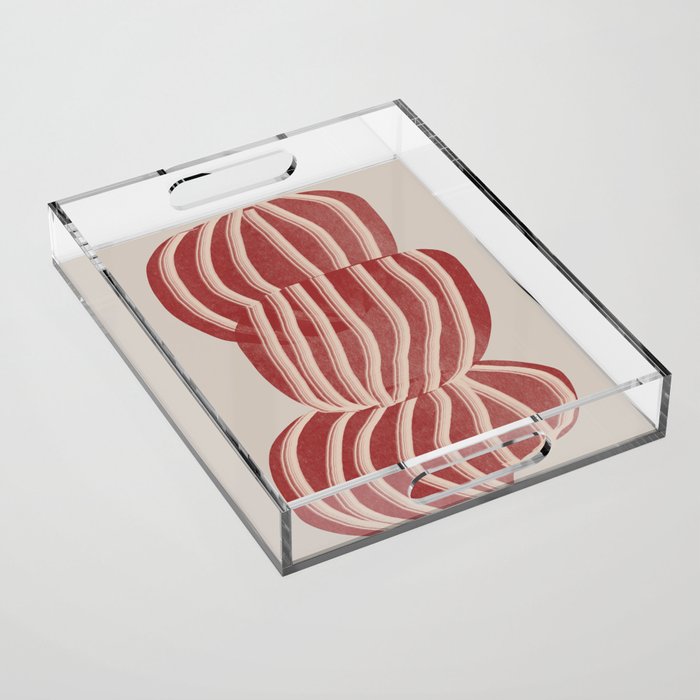 Modern Composition Acrylic Tray Gallery Image 1