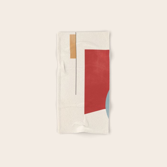 Minimal Geometric Abstraction 28 Bath Towel Gallery Image 1