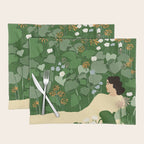 in the garden Placemat Gallery Image 1