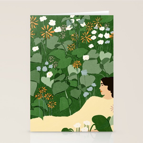 in the garden Stationery Card Gallery Image 2