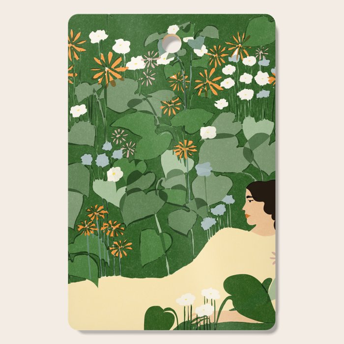 in the garden Cutting Board Gallery Image 1