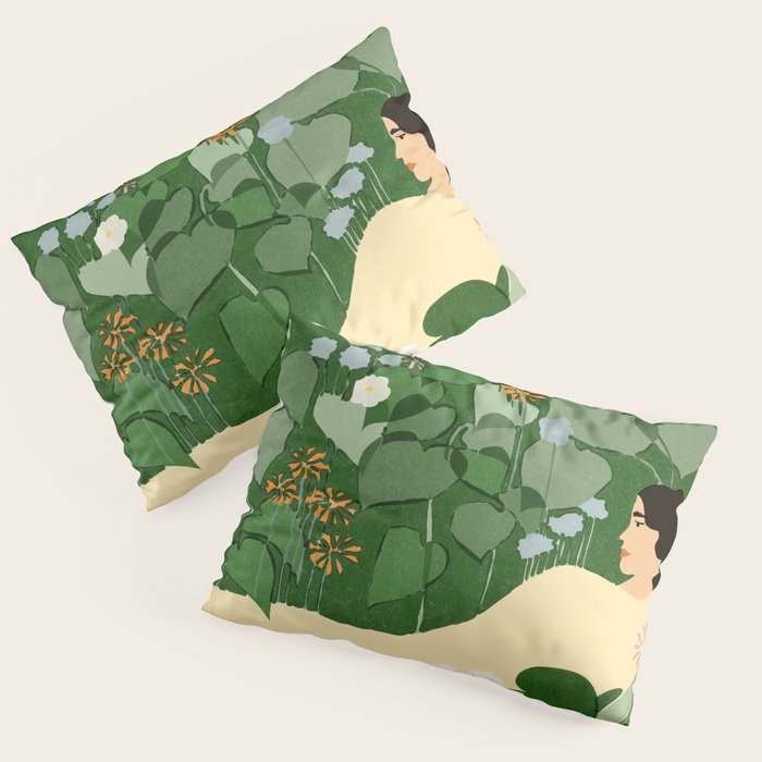 in the garden Pillow Sham Gallery Image 3