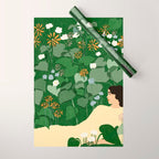in the garden Wrapping Paper Gallery Image 1