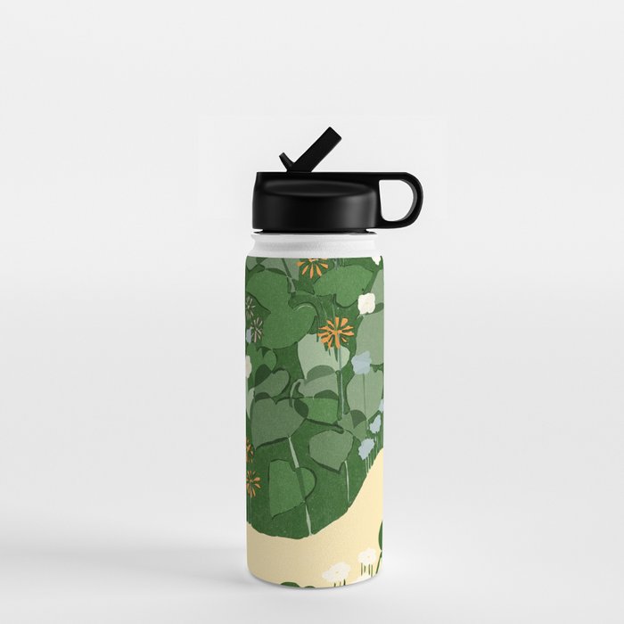 in the garden Water Bottle Gallery Image 1