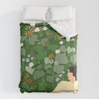 in the garden Duvet Cover Gallery Image 6