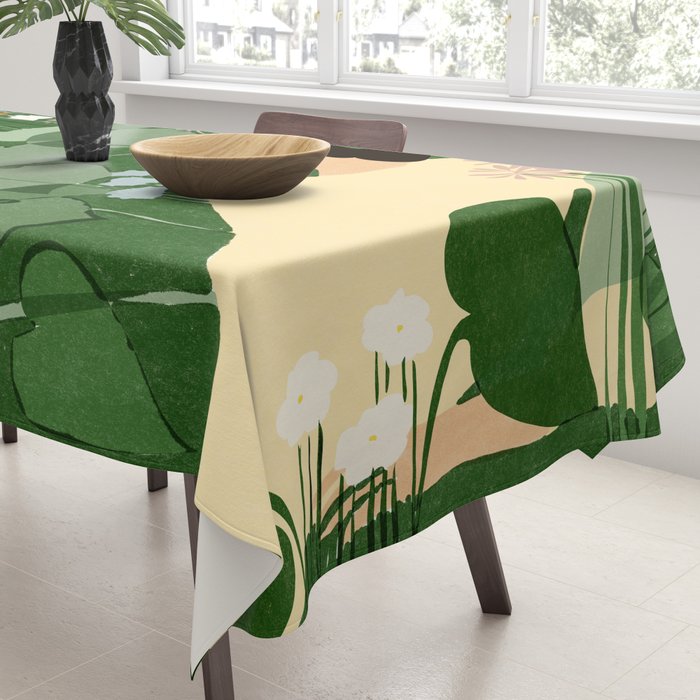 in the garden Tablecloth Gallery Image 3