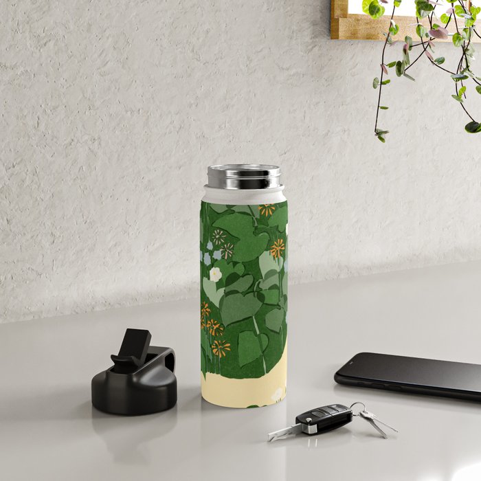 in the garden Water Bottle Gallery Image 4