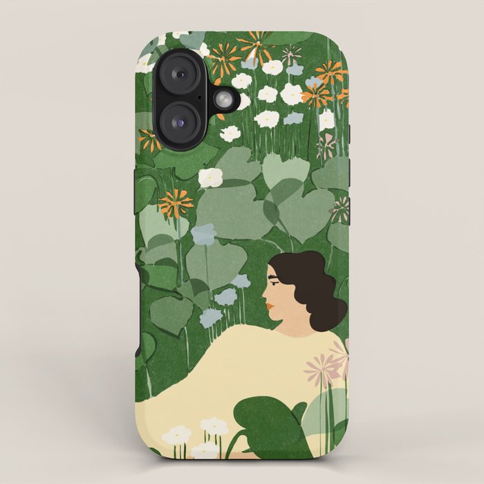 in the garden iPhone Case Gallery Image 1