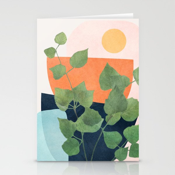 Nature Geometry IX Stationery Card Gallery Image 1