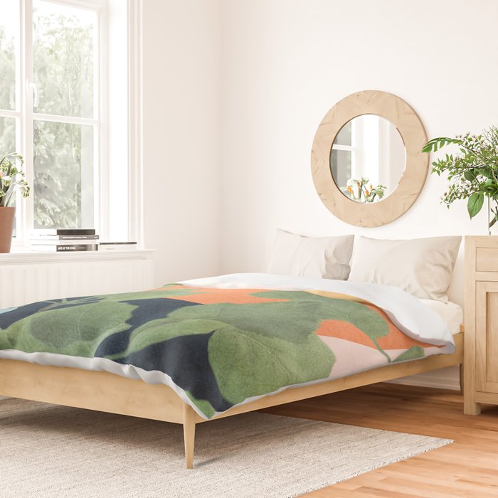 Nature Geometry IX Duvet Cover Gallery Image 2