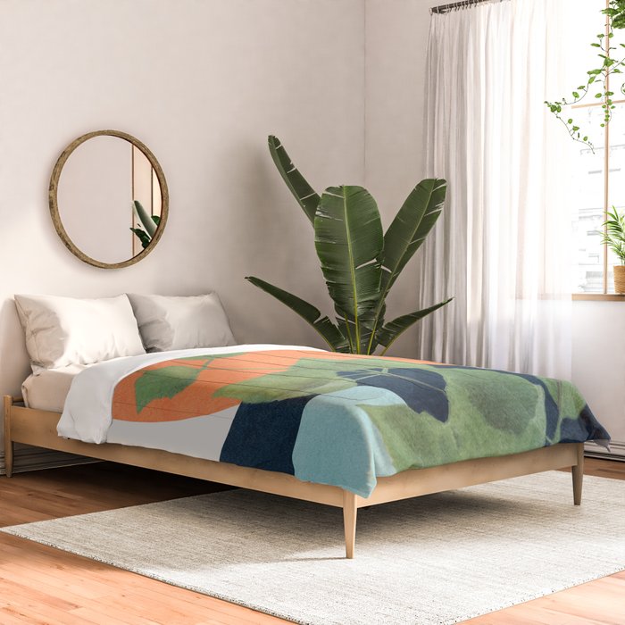 Nature Geometry IX Comforter Gallery Image 2