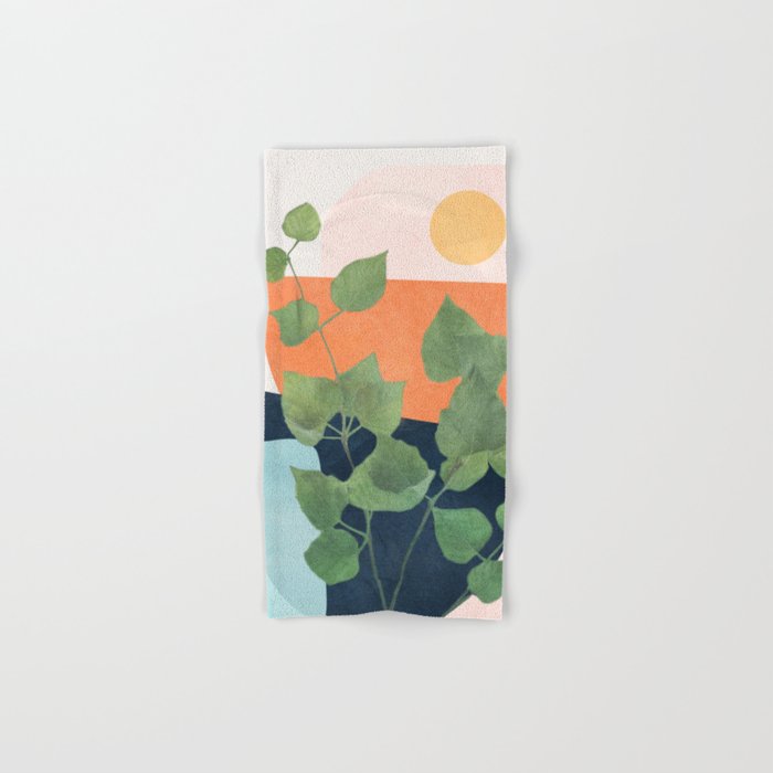 Nature Geometry IX Bath Towel Gallery Image 1