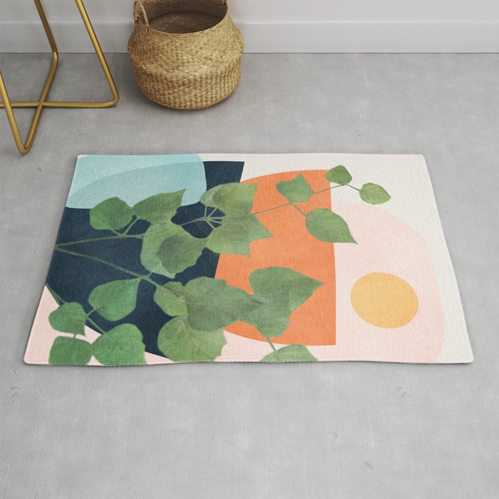 Nature Geometry IX Rug Gallery Image 1