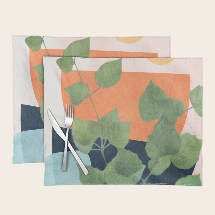 Nature Geometry IX Placemat Gallery Image 1