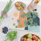 Nature Geometry IX Cutting Board Gallery Image 2