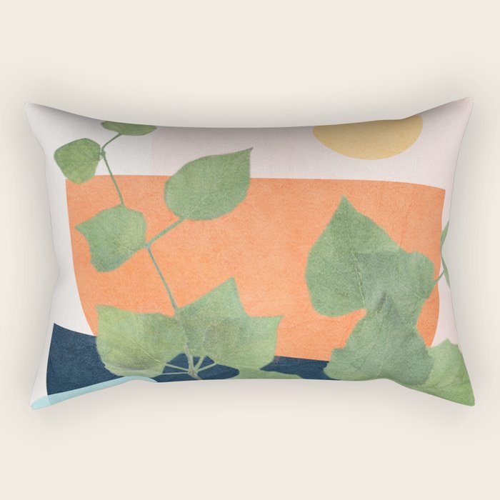 Nature Geometry IX Rectangular Pillow Gallery Image 2