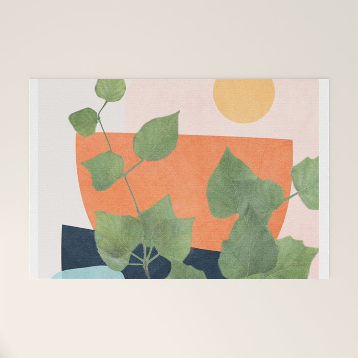 Nature Geometry IX Welcome Mat Gallery Image 1