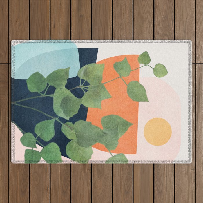Nature Geometry IX Outdoor Rug Gallery Image 1