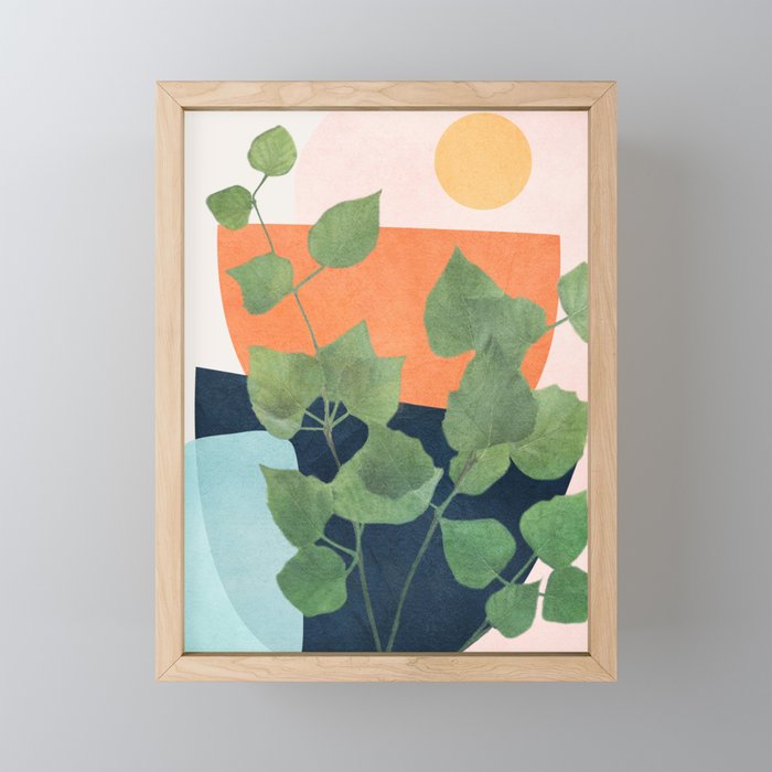 Nature Geometry IX Mini Art Print Gallery Image 1