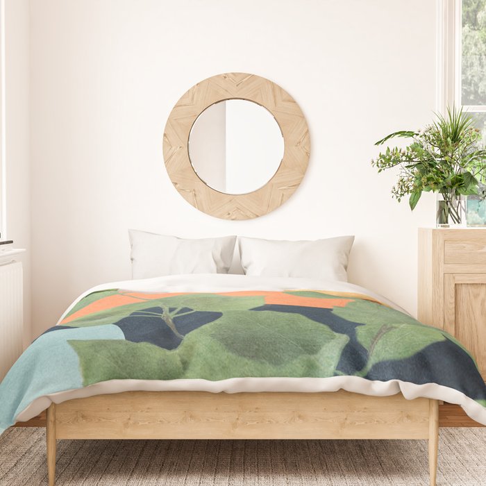 Nature Geometry IX Duvet Cover Gallery Image 3