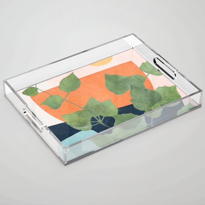Nature Geometry IX Acrylic Tray Gallery Image 1