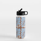 Blooming in Blue Water Bottle Gallery Image 1