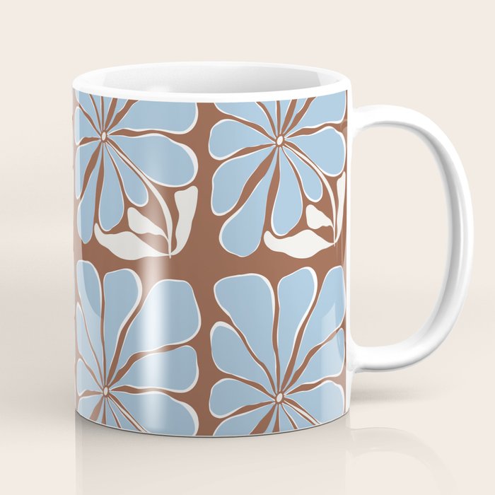 Blooming in Blue Coffee Mug Gallery Image 1