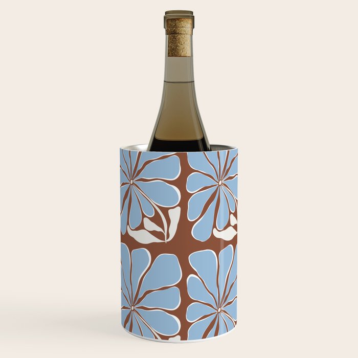 Blooming in Blue Wine Chiller Gallery Image 3