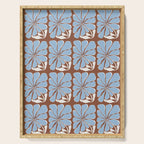 Blooming in Blue Serving Tray Gallery Image 1