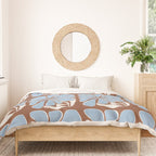 Blooming in Blue Duvet Cover Gallery Image 3