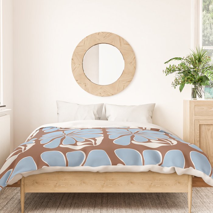Blooming in Blue Duvet Cover Gallery Image 3