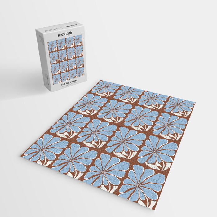 Blooming in Blue Jigsaw Puzzle Gallery Image 2