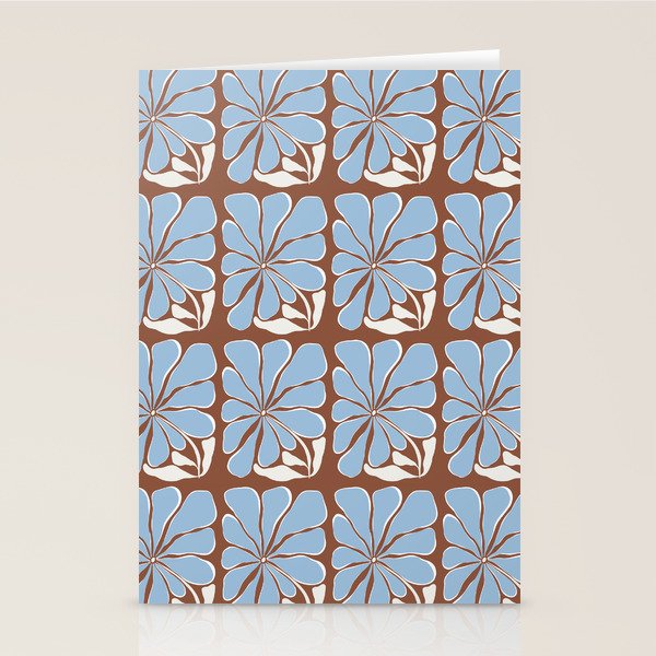 Blooming in Blue Stationery Card Gallery Image 2