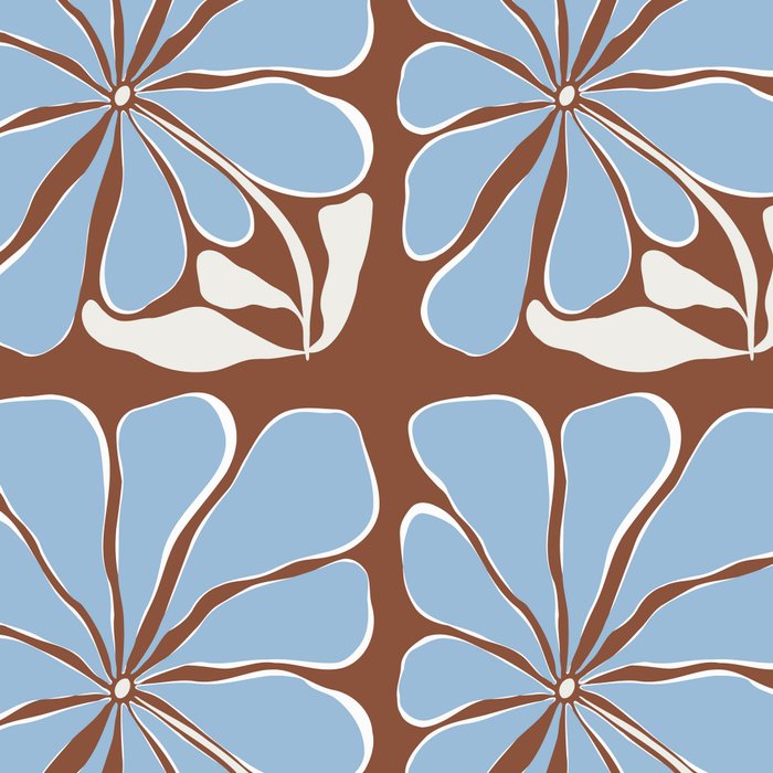 Blooming in Blue Coffee Mug Gallery Image 2