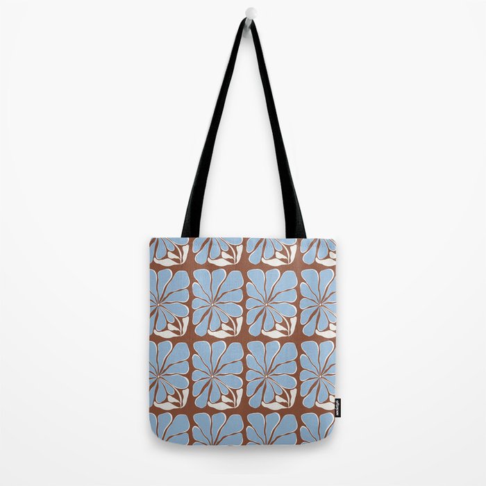 Blooming in Blue Tote Bag Gallery Image 2
