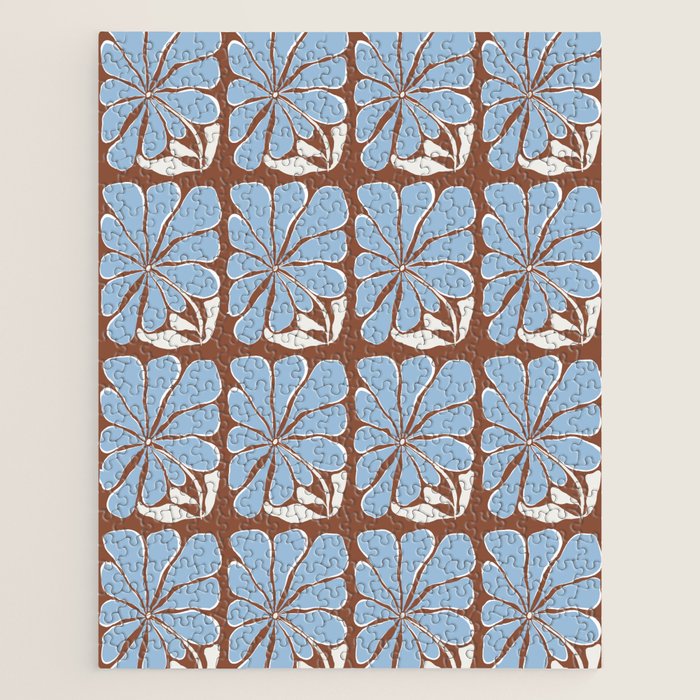 Blooming in Blue Jigsaw Puzzle Gallery Image 1
