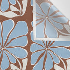 Blooming in Blue Wall Tapestry Gallery Image 3