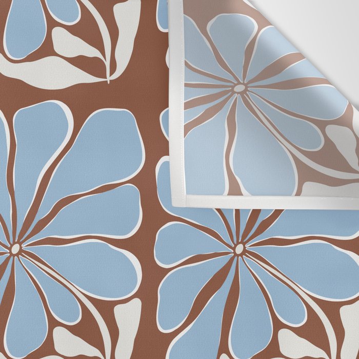 Blooming in Blue Wall Tapestry Gallery Image 3