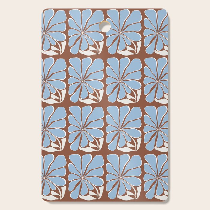 Blooming in Blue Cutting Board Gallery Image 1