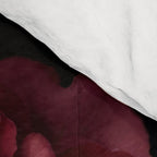 Victorian Grandeur Large Regency Flowers Crimson Red Comforter Gallery Image 4