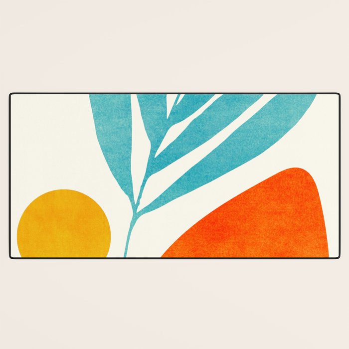 Modern Pop Abstract Landscape Desk Mat Gallery Image 3