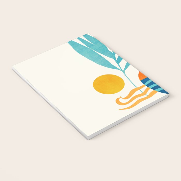 Modern Pop Abstract Landscape Notebook Gallery Image 3