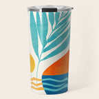 Modern Pop Abstract Landscape Travel Mug Gallery Image 1